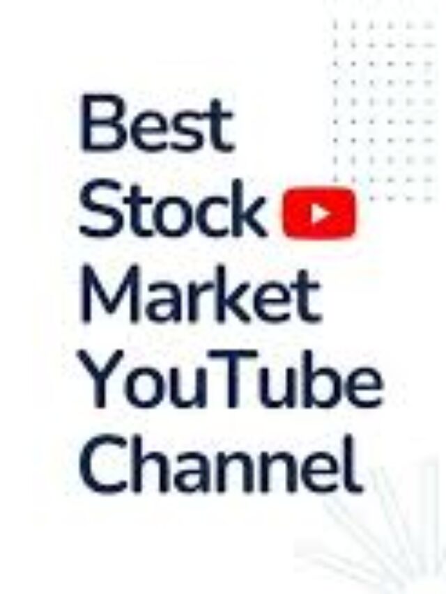 Top 10 best YouTube channel to learn about the Indian stock market and trading